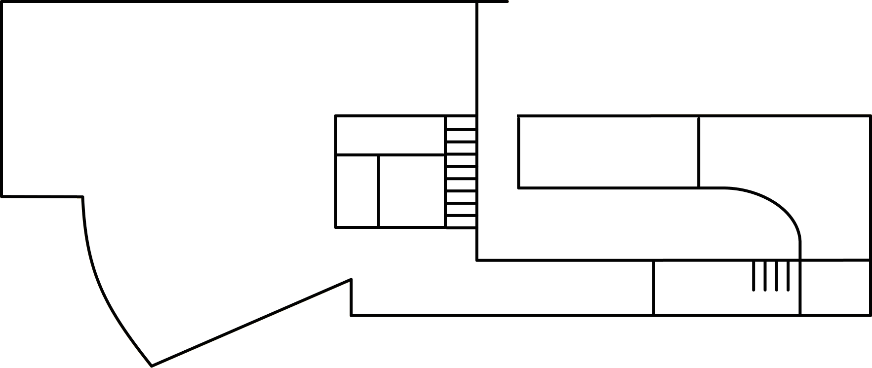 B1Fの平面図
