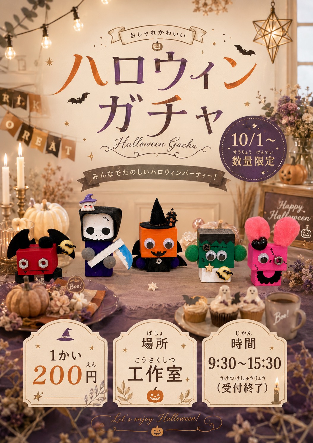 ハロウィンガチャ